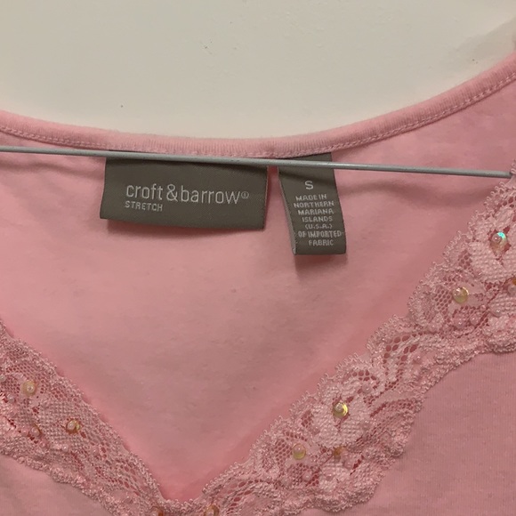 Croft & Barrow lace tank - Picture 2 of 4